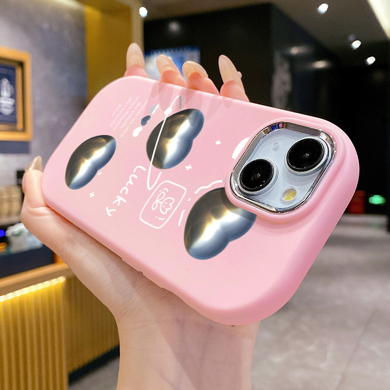 เคสสำหรับ iPhone 6 Plus 6s Plus 7 Plus 8 Plus X Xs Max Xr 11 Pro Max เคสโทรศัพท์รูปหัวใจกันกระแทกกลมและอ้วน - รูปที่ 6