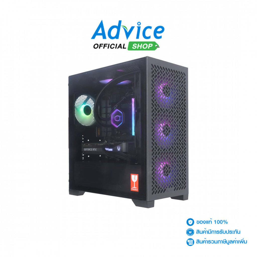 คอมประกอบ Advice : Computer Set AMD #A232 RYZEN 7 9800X3D RTX5070 12GB ZOTAC GAMING TWIN EDGE (D7) -