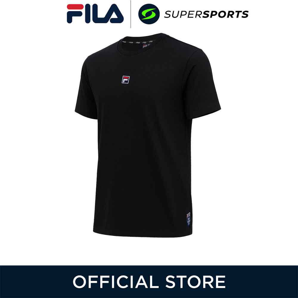 FILA Basic Black เสื้อยืดผู้ใหญ่