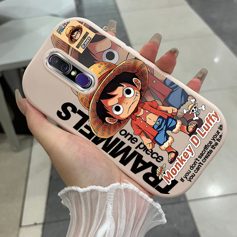 เคสสำหรับ OPPO F11 F11 Pro A9 2019 A9X เคสโทรศัพท์อะนิเมะนําชายกันกระแทกกลมและอ้วน