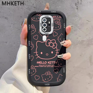 MHKETH เคสสำหรับ OPPO A5 2020 A9 2020 เคสมือถือลายแมวน่ารักและเป็นที่นิยม