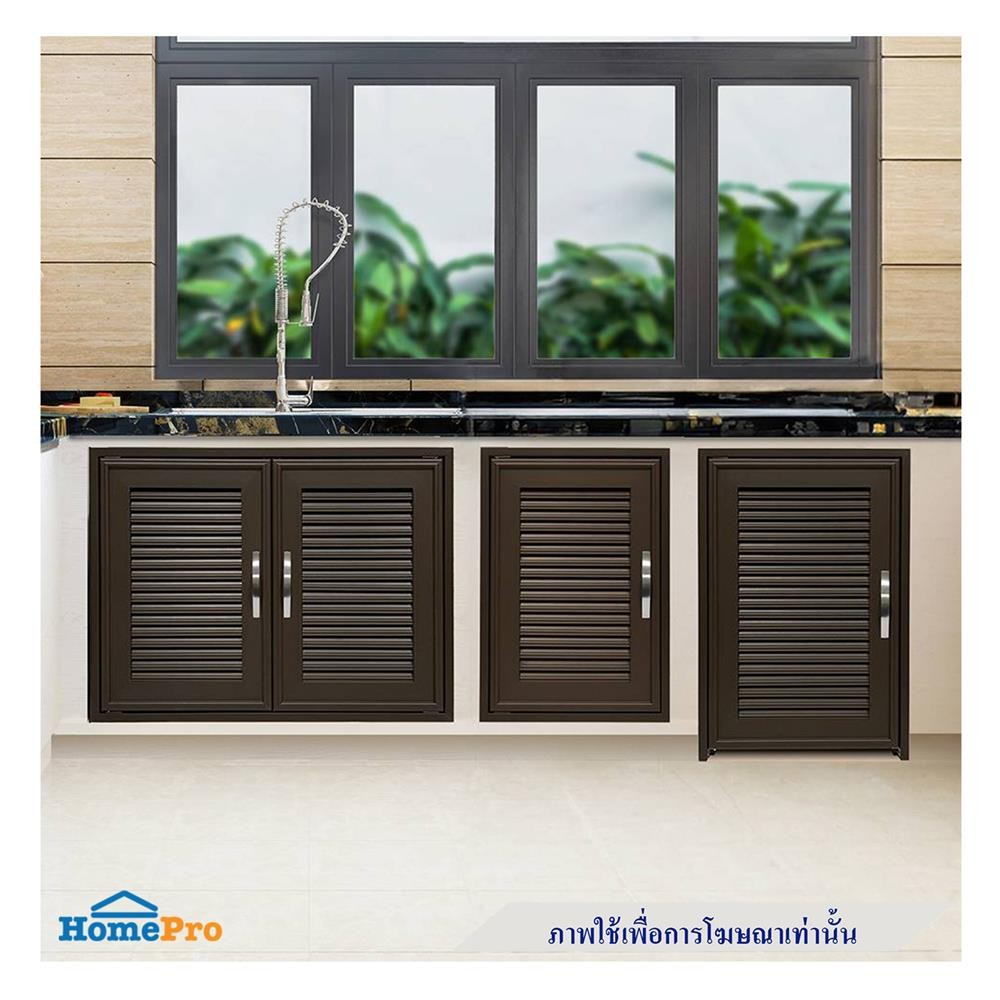 CABIN บานซิงค์คู่ BELLA 84x64 ซม. สีโอ๊ก จัดส่งโดย HomePro - รูปที่ 2