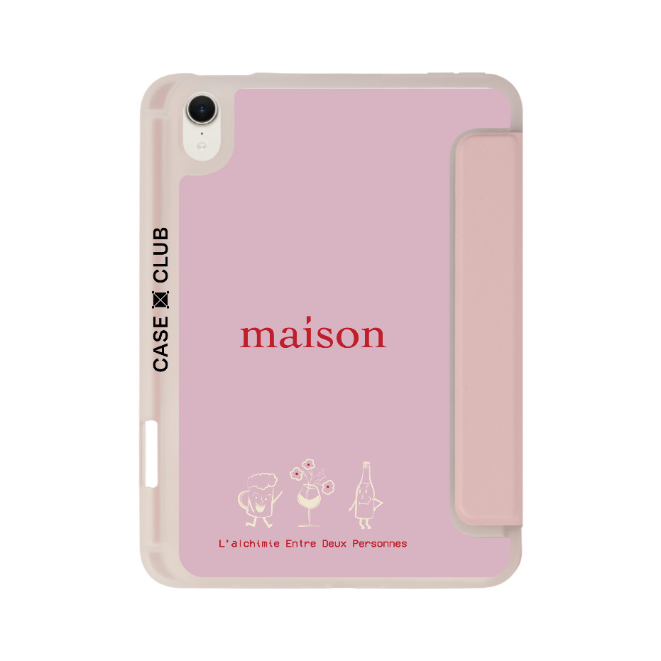 CaseClub เคสไอแพด ด้านหลังใส ฝาปิดสี maison KEEPS The Chemistry