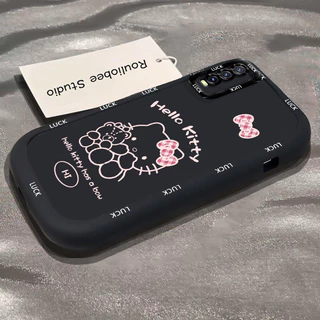 เคสสำหรับ VIVO Y20 Y20i Y20s Y20A Y20G Y12A Y12S Y11s เคสโทรศัพท์แมวกันกระแทกป้องกันการตก