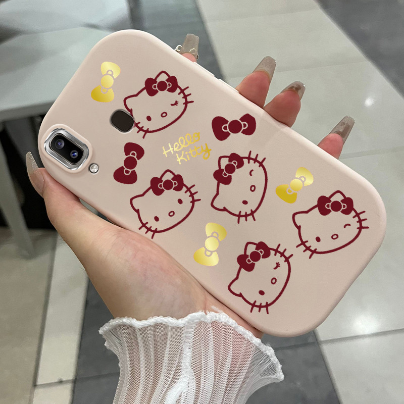 เคสสำหรับ Samsung Galaxy A20 A30 M10s เคสโทรศัพท์แมวกันกระแทกกลมและอ้วน
