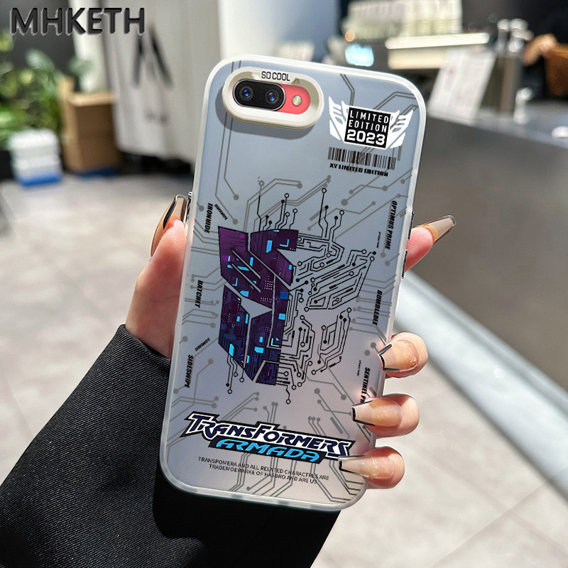 MHKETH เคสสำหรับ OPPO A5 A3s A12e A7 A5s A12 A12s A11k Realme C1 เคสโทรศัพท์ออกแบบทรานสฟอร์มเมอร์ทันสมัย