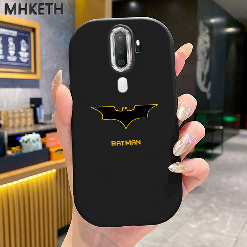 MHKETH เคสสำหรับ OPPO A5 2020 A9 2020 เคสโทรศัพท์ที่ได้รับการออกแบบน้อยที่สุดพร้อมฝาครอบป้องกันทนต่อแรงกระแทกซิลิโคน