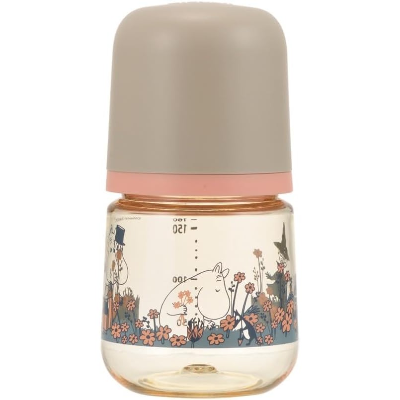 Richell Moomin Baby PPSU Bottle, 5.3 fl oz (160 ml) Plastic BottleDirectly from Japan