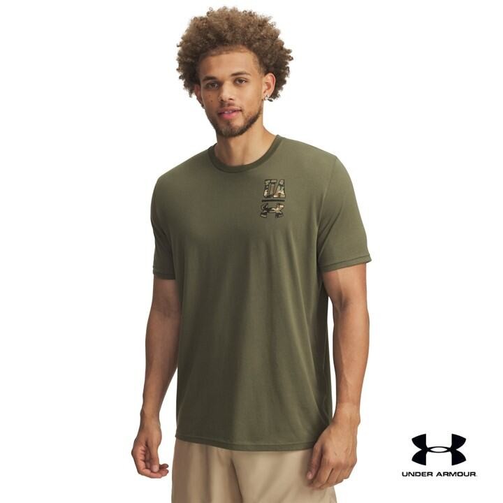 Under Armour UA Vintage Left Chest Camo Men's Short Sleeve