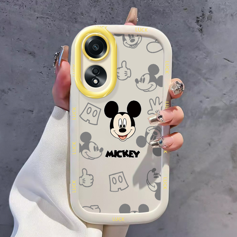 เคสสำหรับ OPPO A58 4G A58 5G A58X 5G A78 5G A1X 5G A2X 5G เคสโทรศัพท์เมาส์น่ารักกันกระแทกป้องกันการตก - รูปที่ 3