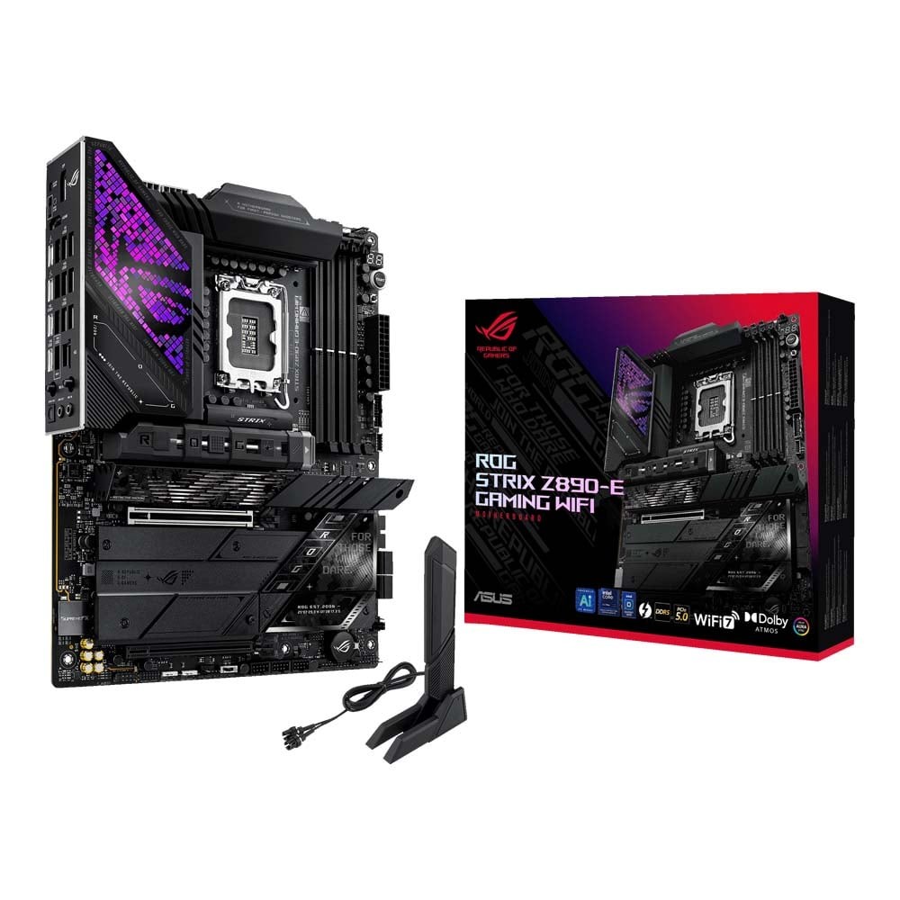 MAINBOARD (เมนบอร์ด) ASUS ROG STRIX Z890-E GAMING WIFI (INTEL SOCKET 1851 DDR5 ATX) เมนบอร์ด