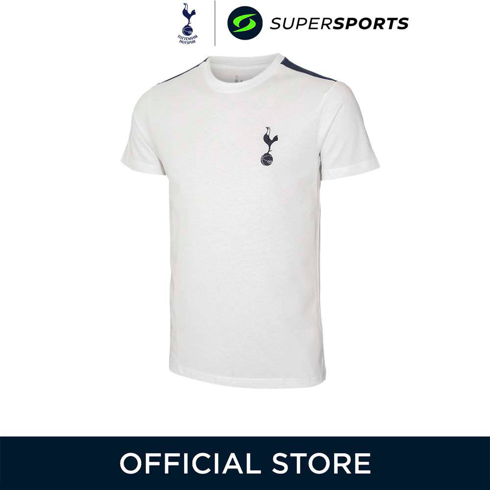 SPURS Logo White เสื้อยืดผู้ชาย