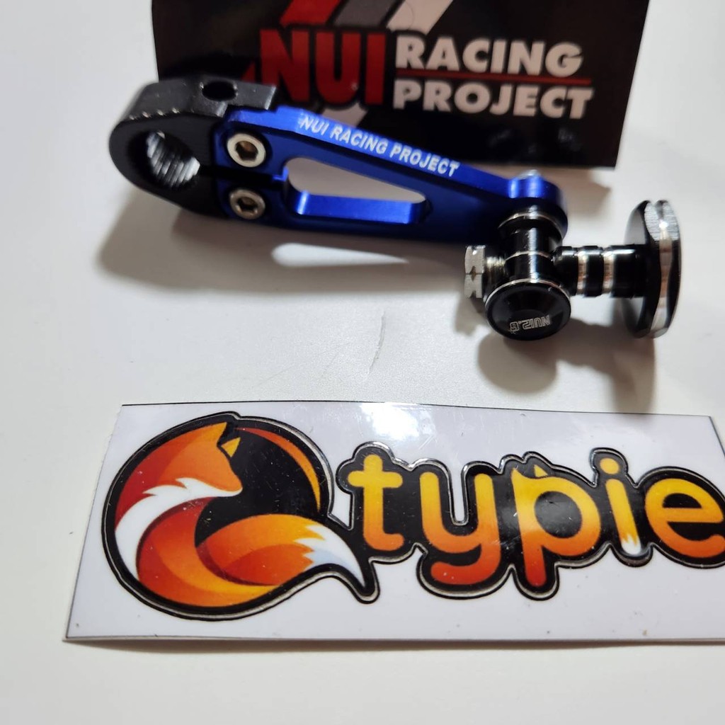 NUI 100% มือลิง จีออโน่ สีน้ำเงินตัดดำ GIORNO / PCX / LEAD / CLICK125i / CLICK160 QTP