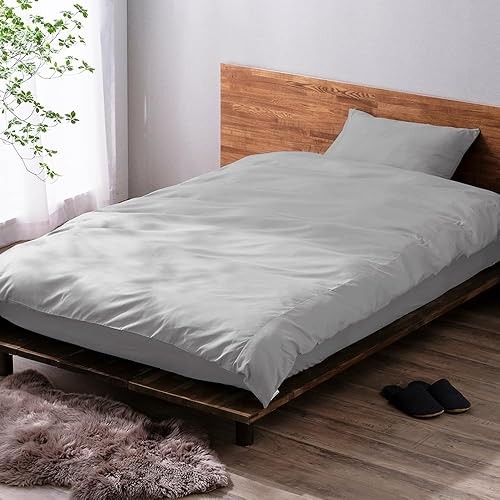 IRIS OHYAMA Iris Oyama Form-stabilized Hotel-like Quilt Cover Double Form-stabilized ไม่ซีดจางสําหรั