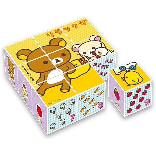 EPOCH 9-frame cube puzzle Rilakkuma
