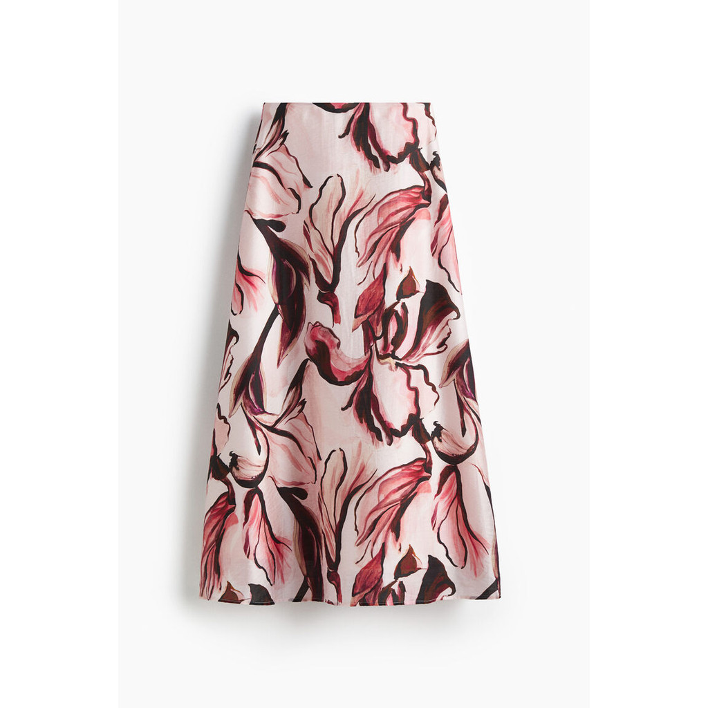 H&M(เอชแอนด์เอ็ม) กระโปรง Maxi ดีไซน์ฟลาร์ ผู้หญิง 1291281