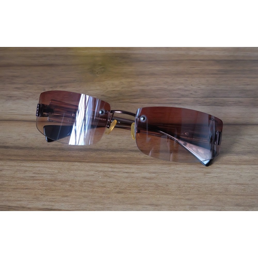 แว่นกันแดด Bonia BNS881 Rimless Eyewear Size 61/17 132mm สีน้ำตาล