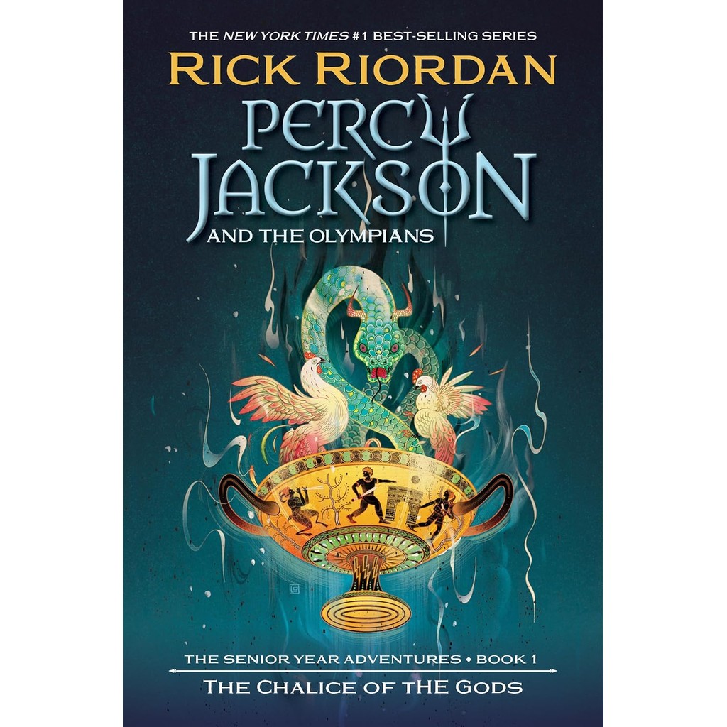 [Chulabook] หนังสือ PERCY JACKSON AND THE OLYMPIANS: THE CHALICE OF THE GODS (9781368098267) c321