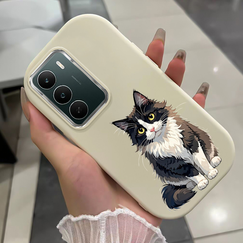 เคสสำหรับ Realme C75 4G C75X 4G 14X 5G เคสโทรศัพท์แมวกันกระแทก