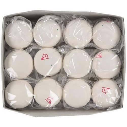 DUNLOP Soft Tennis Ball White Certified DSTB2DOZ
