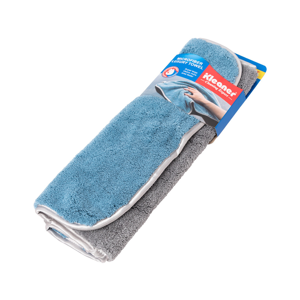 ผ้าเช็ดอเนกประสงค์ KLEANER รุ่น GSW007 ขนาด 45 x 38 x 1 ซม. สีน้ำเงิน - เทา