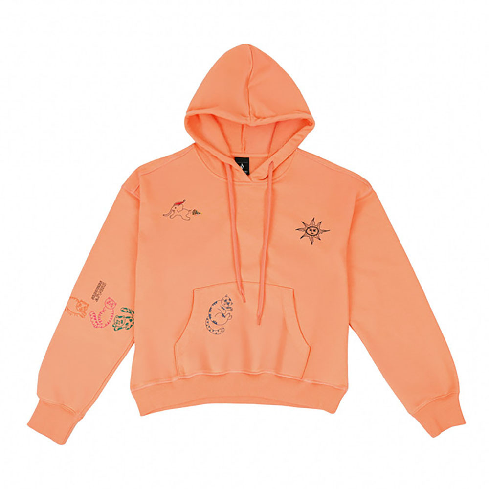 Skechers สเก็ตเชอร์ส เสื้อฮู้ดยูนิเซ็กส์ Unisex Apo Collection Hoodies Apparel – SL125U567-OR