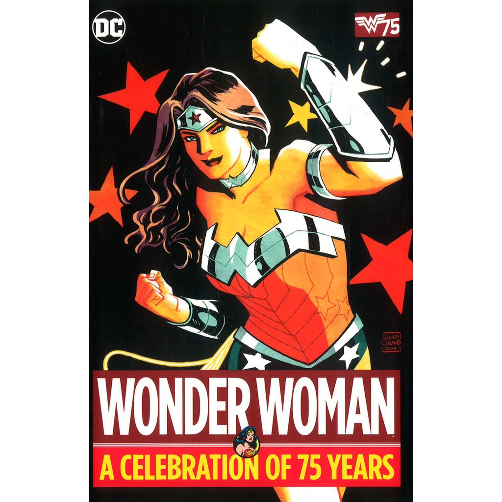 BBW หนังสือ Wonder Woman: A Celebration Of 75 Years ISBN: 9781401265120