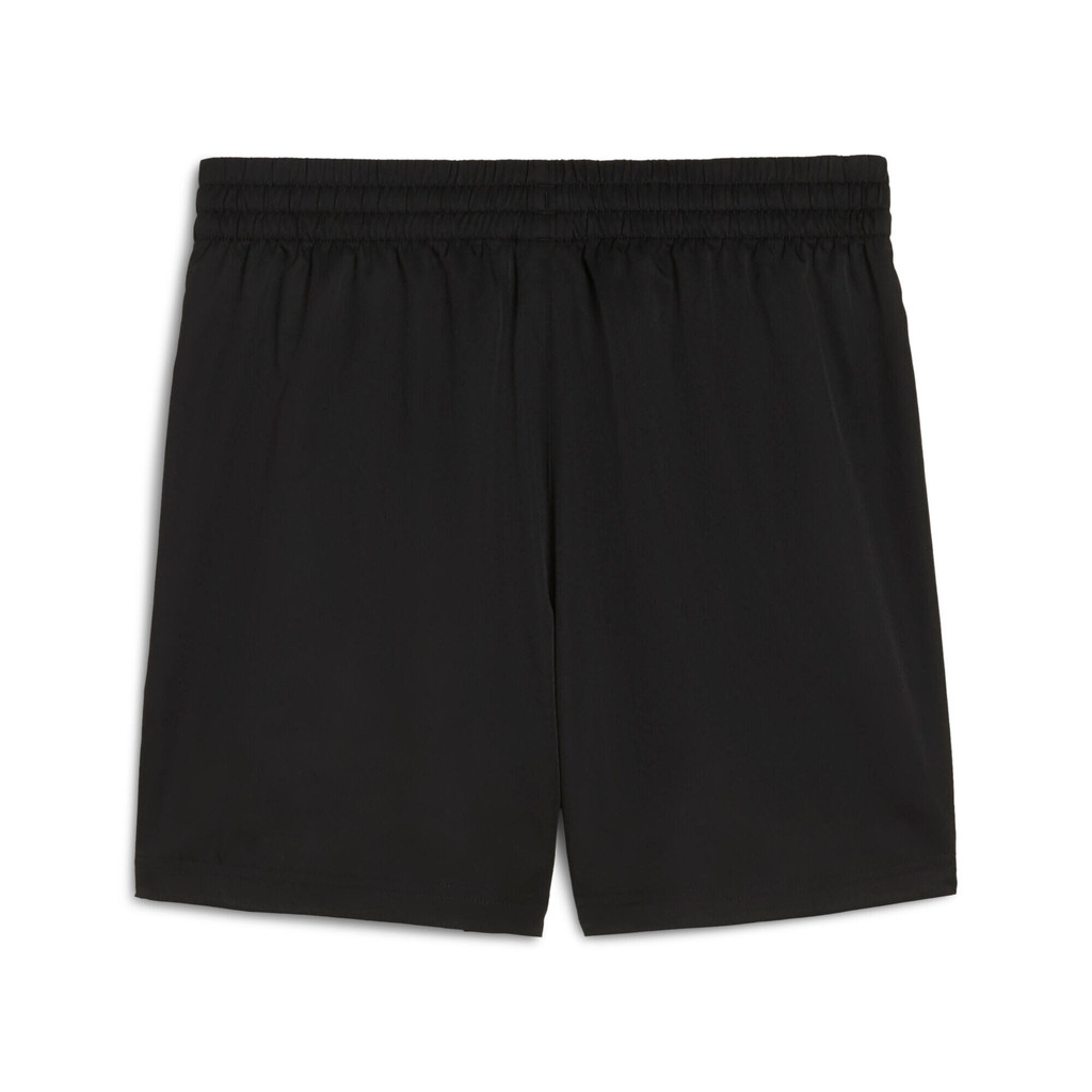 PUMA Basics กางเกงขาสั้น Essentials โลโก้ผ้าทอขนาด 5 นิ้ว สำหรับผู้ชาย สีดำ - 68678201 - รูปที่ 2