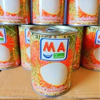 เงาะกระป๋องตราMa ชุด6กระป๋อง สินค้าขายดี