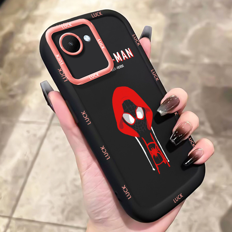 เคสสำหรับ Realme C30 C30s Narzo 50i Prime เคสโทรศัพท์ฮีโร่อนิเมะกันกระแทกป้องกันการตก - รูปที่ 6