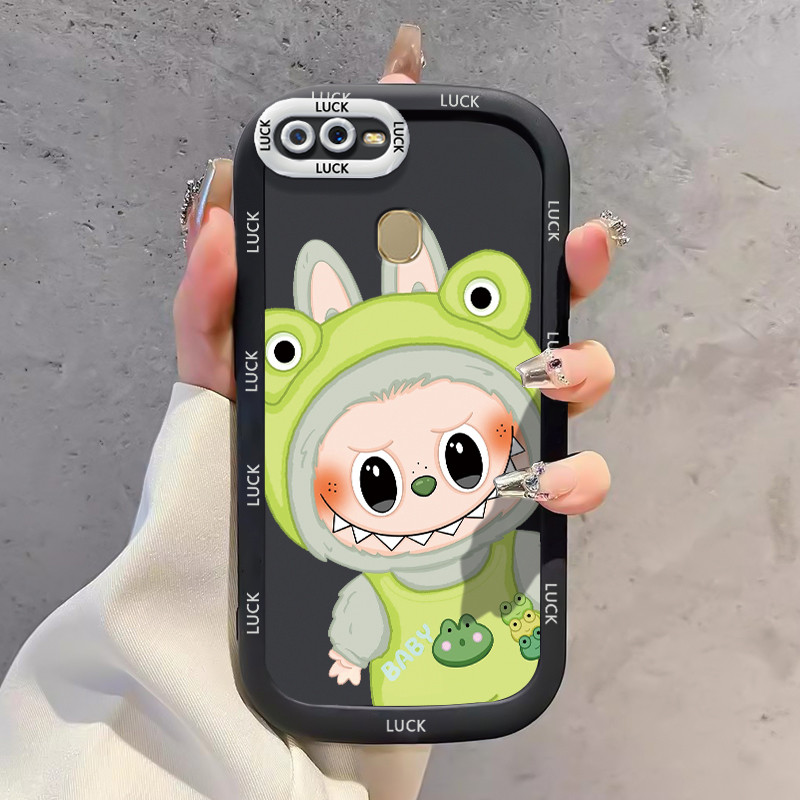 เคสสำหรับ OPPO A7 A5s A12 A12s A11K เคสโทรศัพท์สัตว์ประหลาดน่ารักกันกระแทกป้องกันการตก ราคา ถูกที่สุด ดีลบีเคเค แกลเลอรีภาพที่ 9