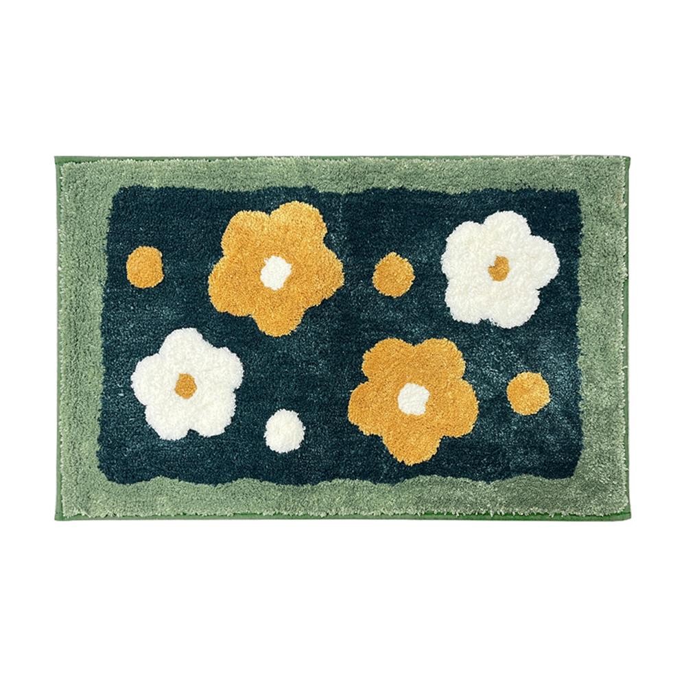 HOME LIVING STYLE พรม GARDEN 45X70 ซม. สีเขียว จัดส่งโดย HomePro