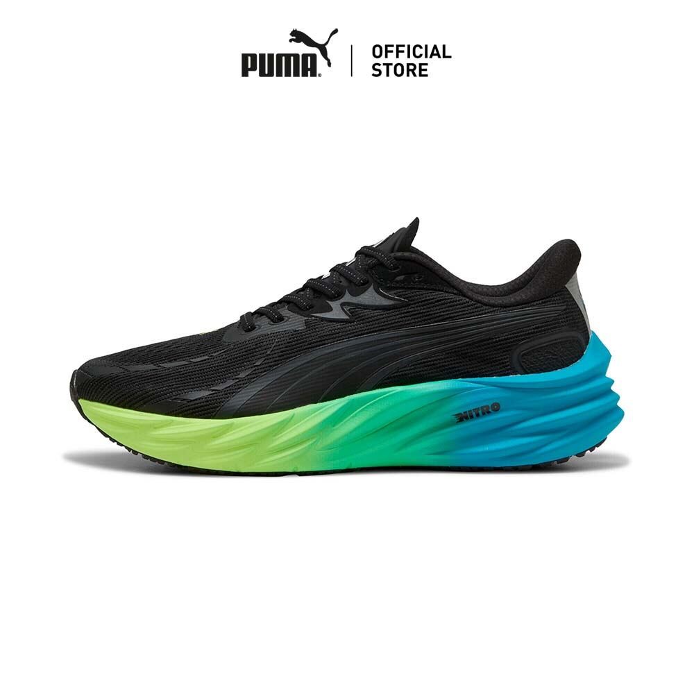 PUMA Running รองเท้าวิ่ง Velocity NITRO™ 4 สำหรับผู้ชาย สีดำ - 31114005