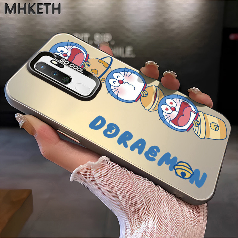 MHKETH เคสสำหรับ OPPO A5 2020 A9 2020 A11 เคสป้องกันโทรศัพท์ตกสีด้านลายอะนิเมะยอดนิยม