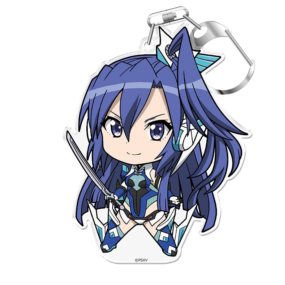 【ส่งตรงจากญี่ปุ่น】 Azu Maker Senki Zesshou Symphogear XV Puni Colle! พวงกุญแจ (พร้อมขาตั้ง) ซึบาสะ
