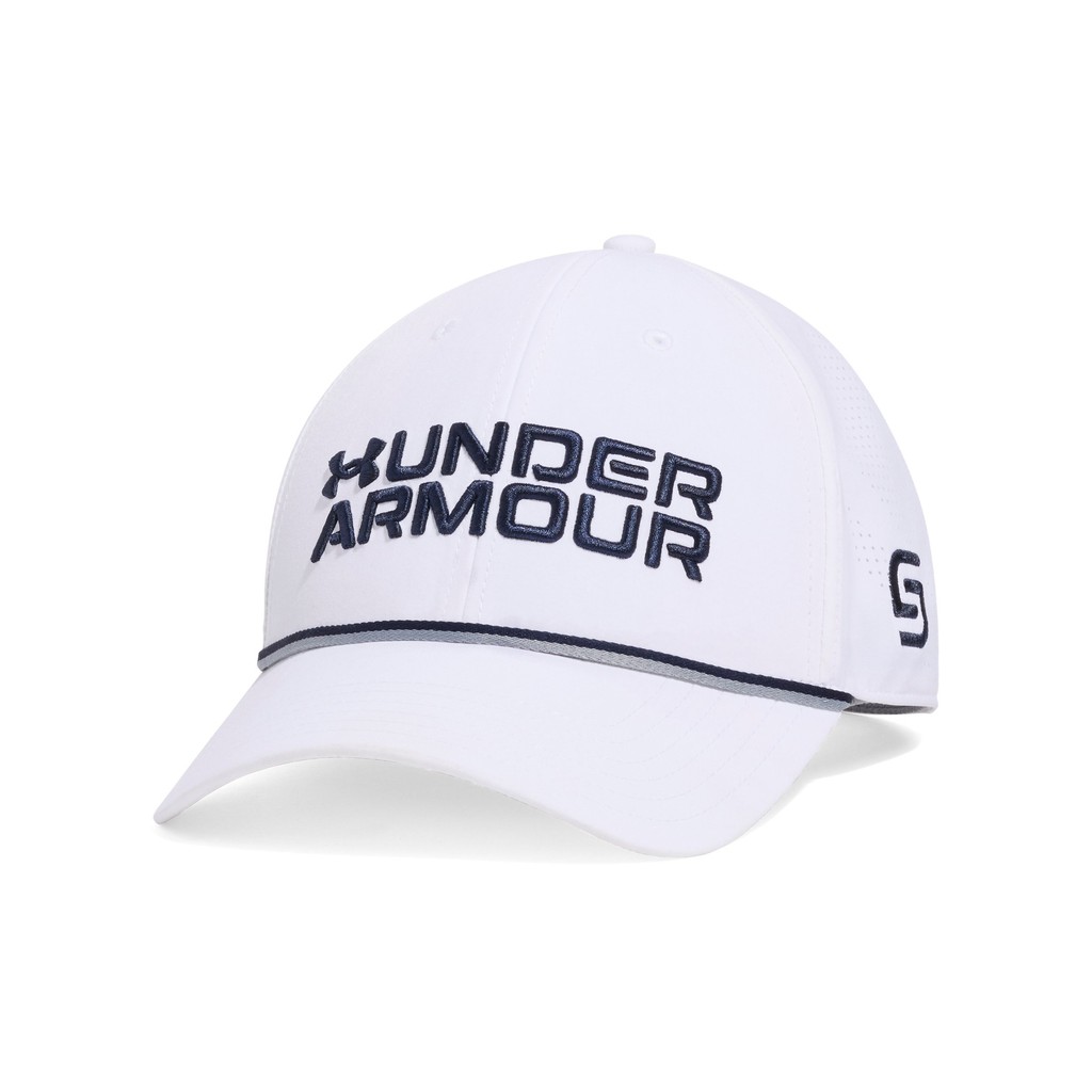 Under Armour หมวกแก๊ปสแน็ปแบ็คสำหรับผู้ชาย UA Jordan Spieth Drive Rope — صورة 2