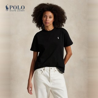 Polo Ralph Lauren เสื้อยืดผู้หญิง รุ่น WMPOKNINCU21068 สีดำ