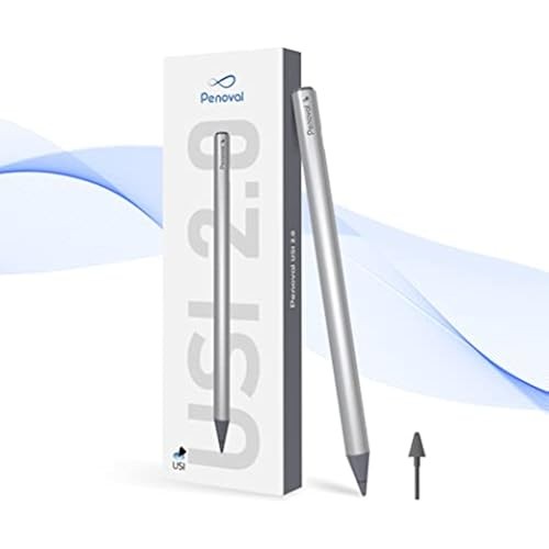 [Direct from JP] Penoval USI2.0 Stylus Pen for Chromebooks, 4096 Pressure Levels, Duet, Google Pixel