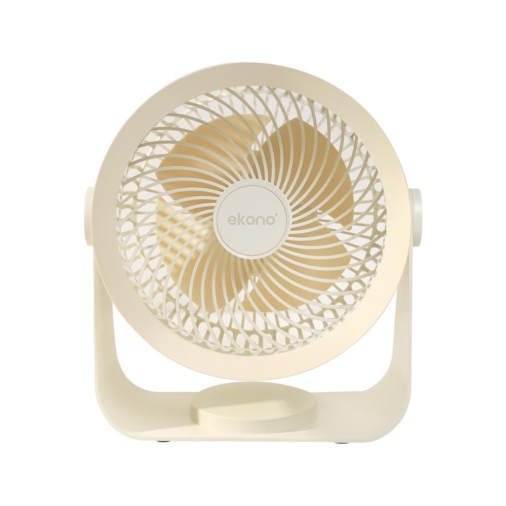 HomePro พัดลมพกพา 4 นิ้ว  EK-PTB06 สีครีม แบรนด์ EKONO