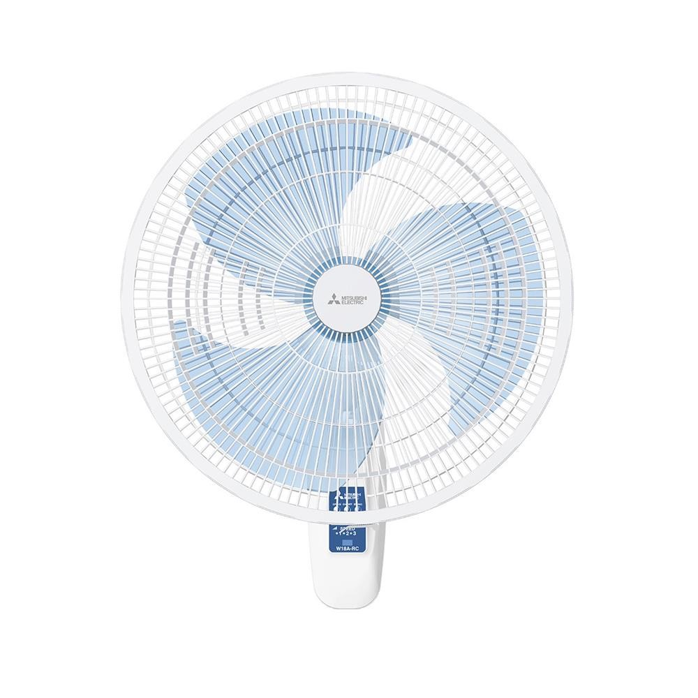 HomePro พัดลมติดผนัง 18 นิ้ว  W18A-RC WHT สีขาว แบรนด์ MITSUBISHI