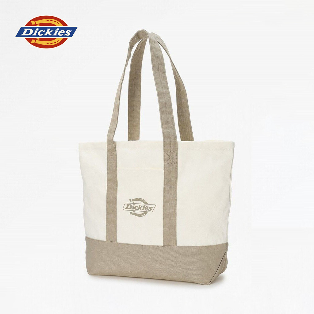 DICKIES TOTE - EGRET กระเป๋า กระเป๋าสะพายข้าง ผู้ชาย ผู้หญิง