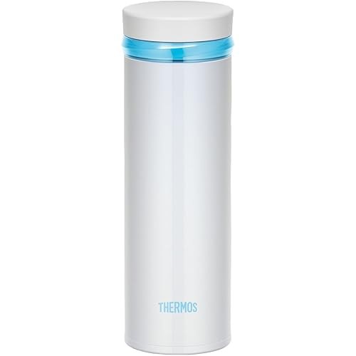 THERMOS แก้วมือถือหุ้มฉนวนสุญญากาศ 0.35L สีขาวมุก JNO-350 PRW
