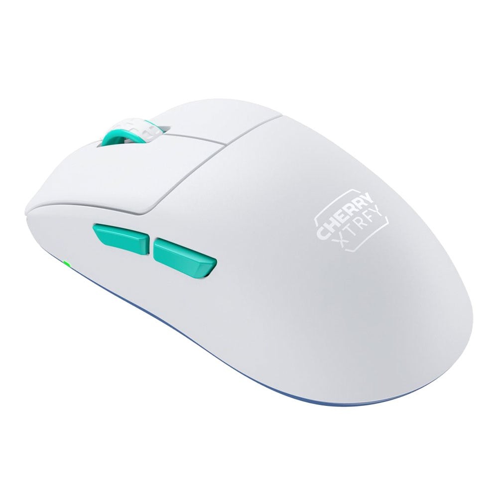 เมาส์สำหรับเล่นเกม WIRELESS MOUSE (เมาส์ไร้สาย) CHERRY XTRFY M68 (WHITE)