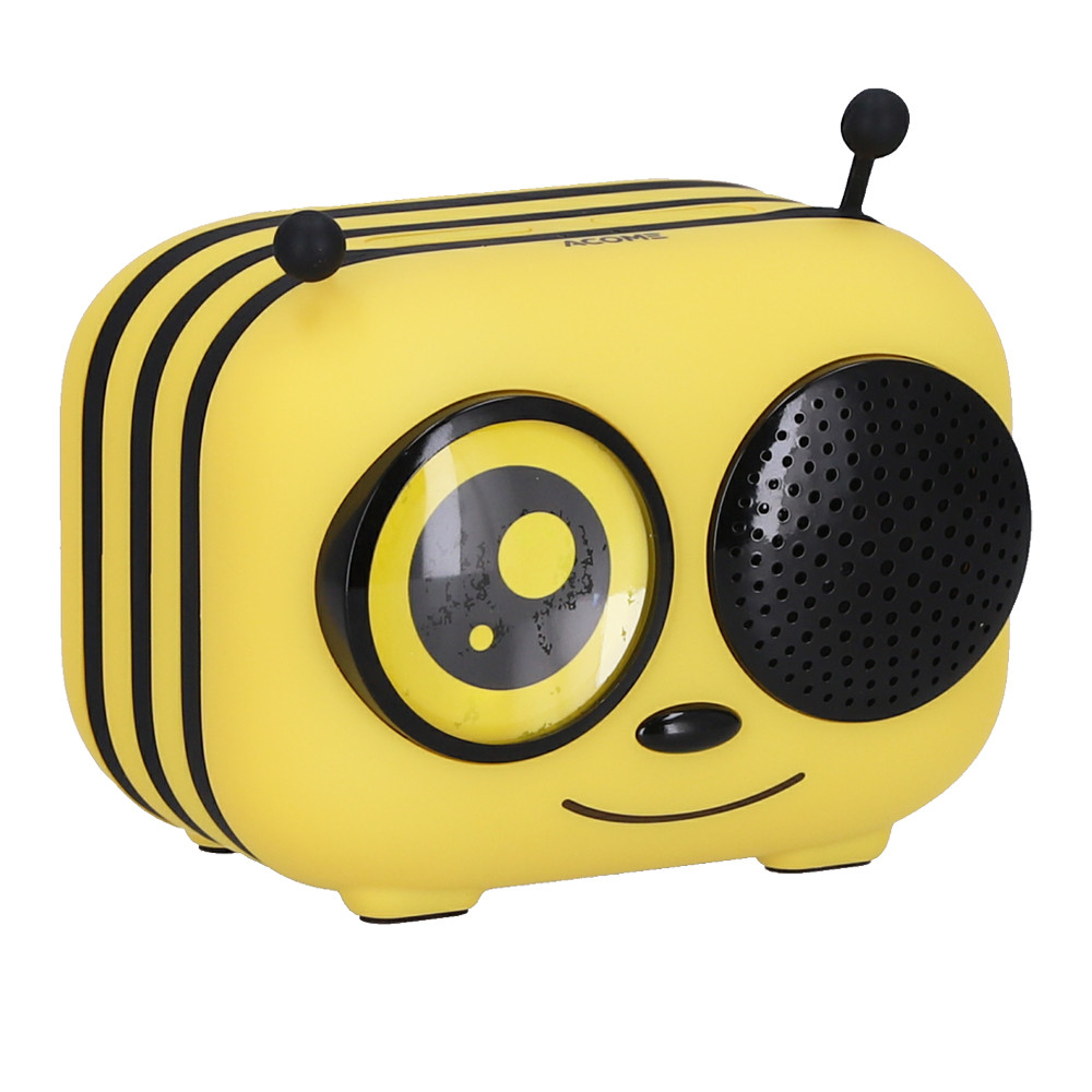 ลำโพง BLUETOOTH SPEAKER (ลำโพงบลูทูธ) ACOME A15 BLUETOOTH SPEAKER (YELLOW)