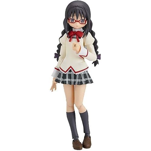 GOOD SMILE COMPANY figma Puella Magi Madoka Magica Homura Akemi Uniform ver. เคลื่อนย้ายได้ก่อน ABS 