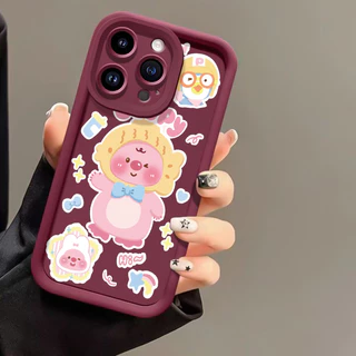 เคสสำหรับ Xiaomi Redmi A3 A3X POCO C61 เคสโทรศัพท์บีเวอร์สามสีซิลิโคนกันกระแทก