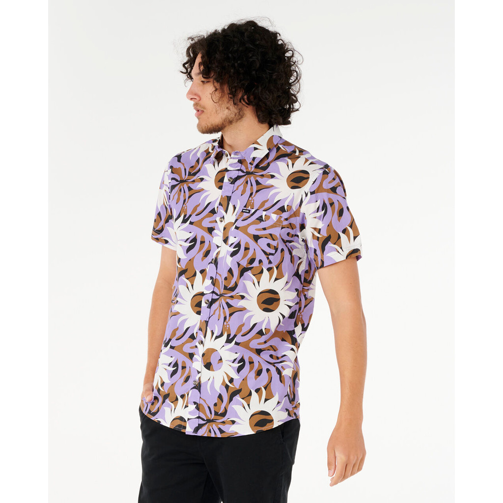 RIPCURL เสื้อฮาวาย 056MSH FUN TIMES DITSY S/S/ SHIRT W25 — صورة 2