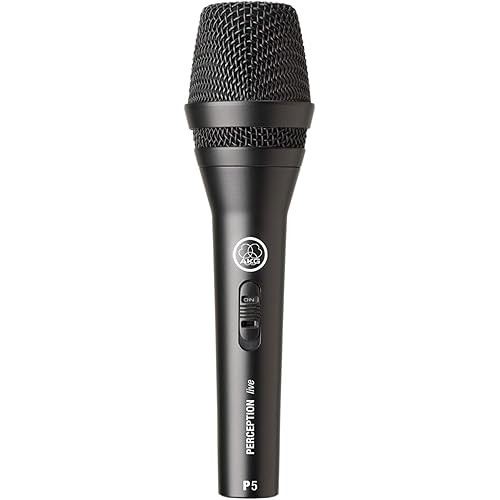 AKG Super Cardioid Microphone for Vocal P5 S with Switch