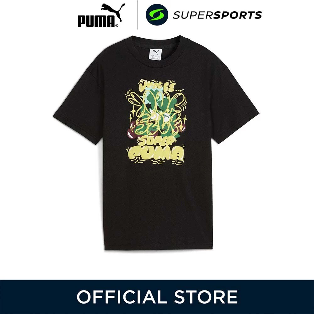 PUMA GRAPHICS Super PUMA เสื้อยืดเด็ก