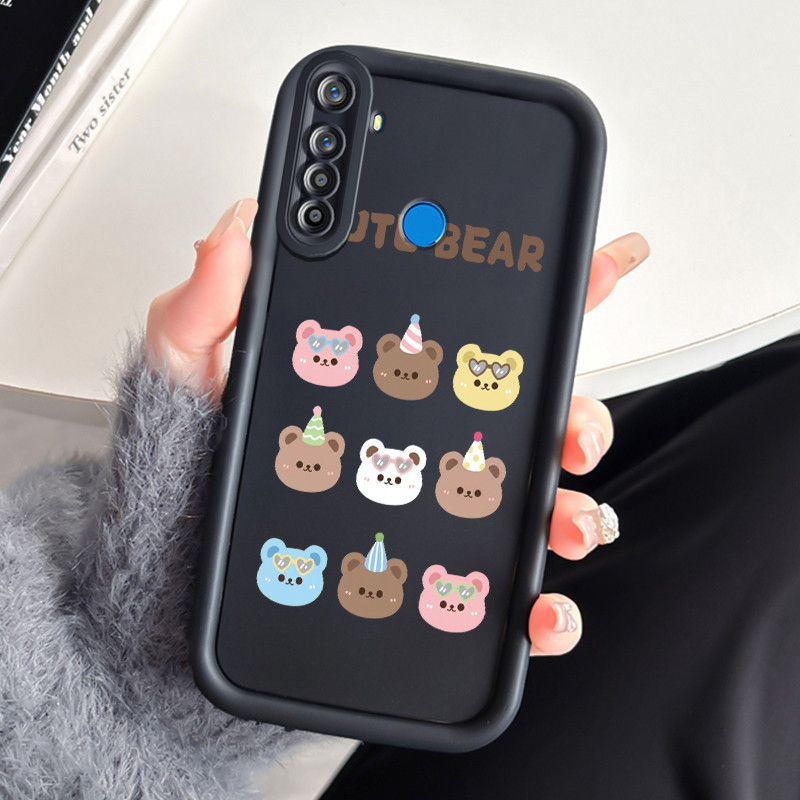 เคสสำหรับ Realme 5 Pro 5i 5s 6i C3 C3i Narzo 10 Narzo 10A Narzo 20A เคสโทรศัพท์สัตว์น่ารักซิลิโคนกันกระแทก - รูปที่ 2